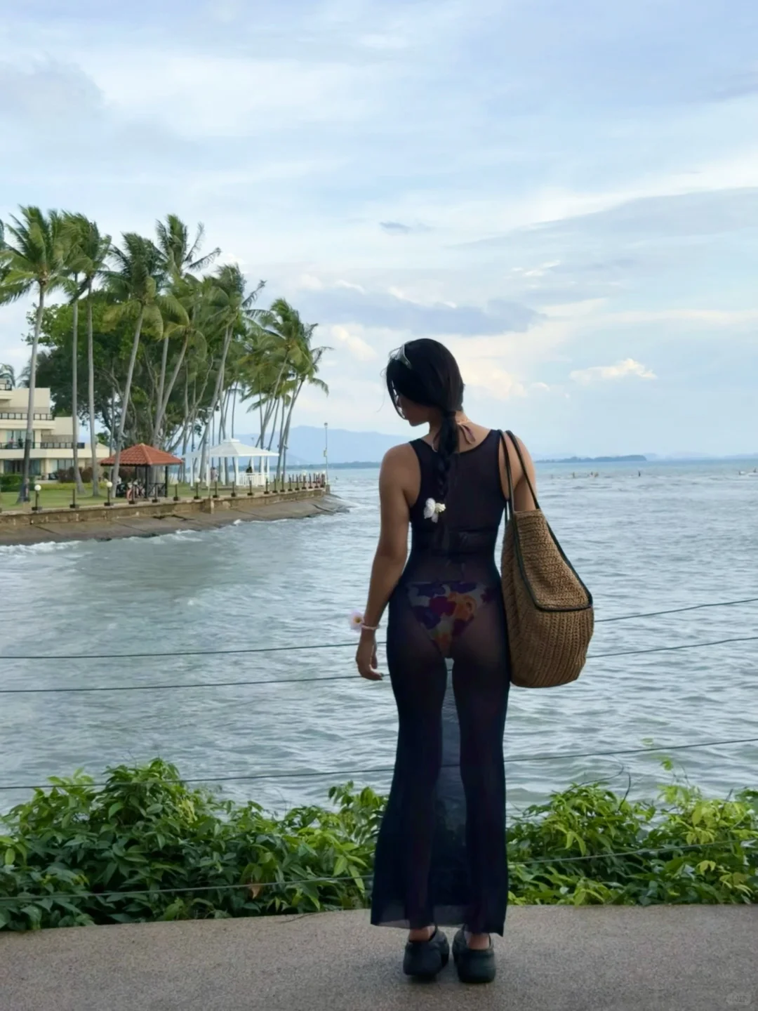 背影绝了 太出live了?