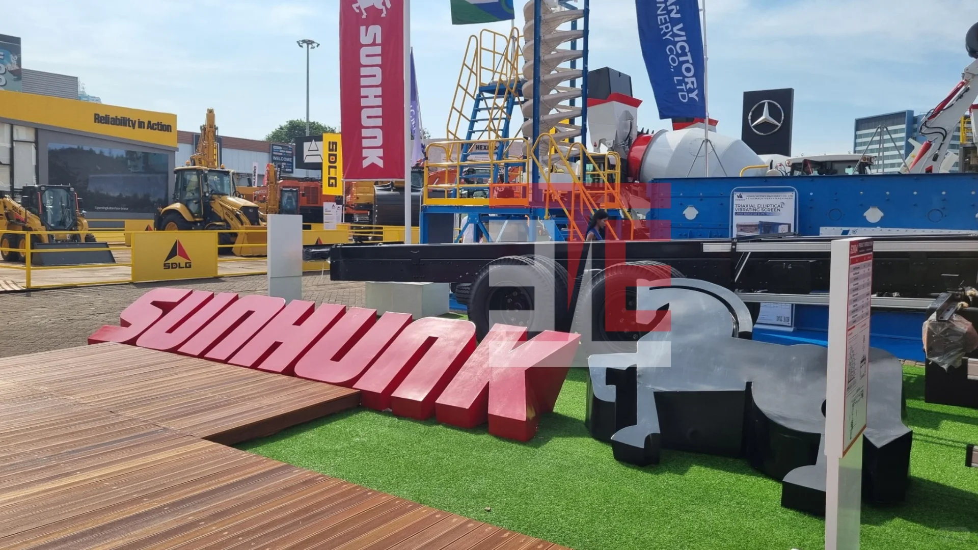 印尼雅加达矿业展览会 | 展台搭建