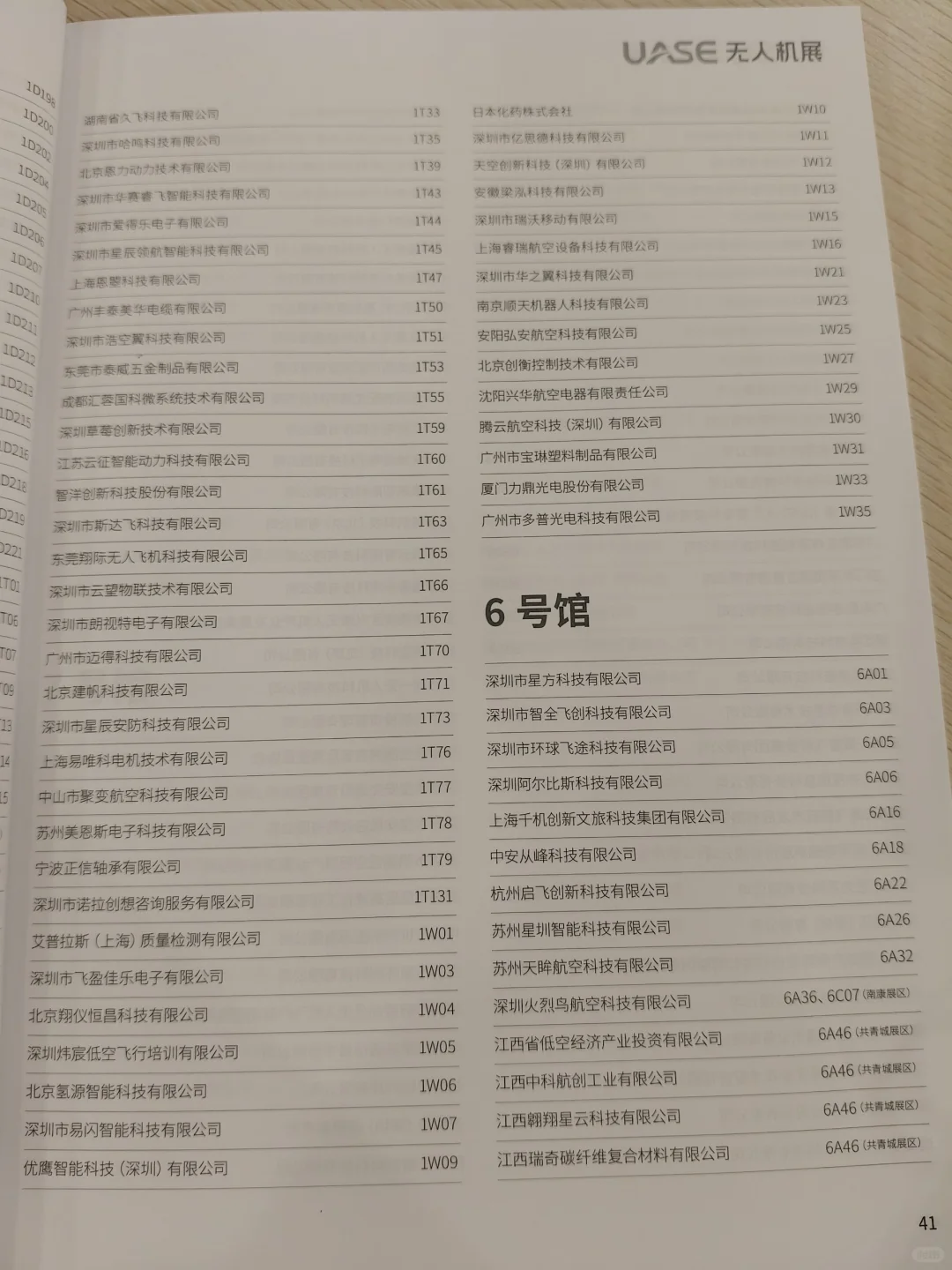 2025 深圳国际无人机展参展企业名单