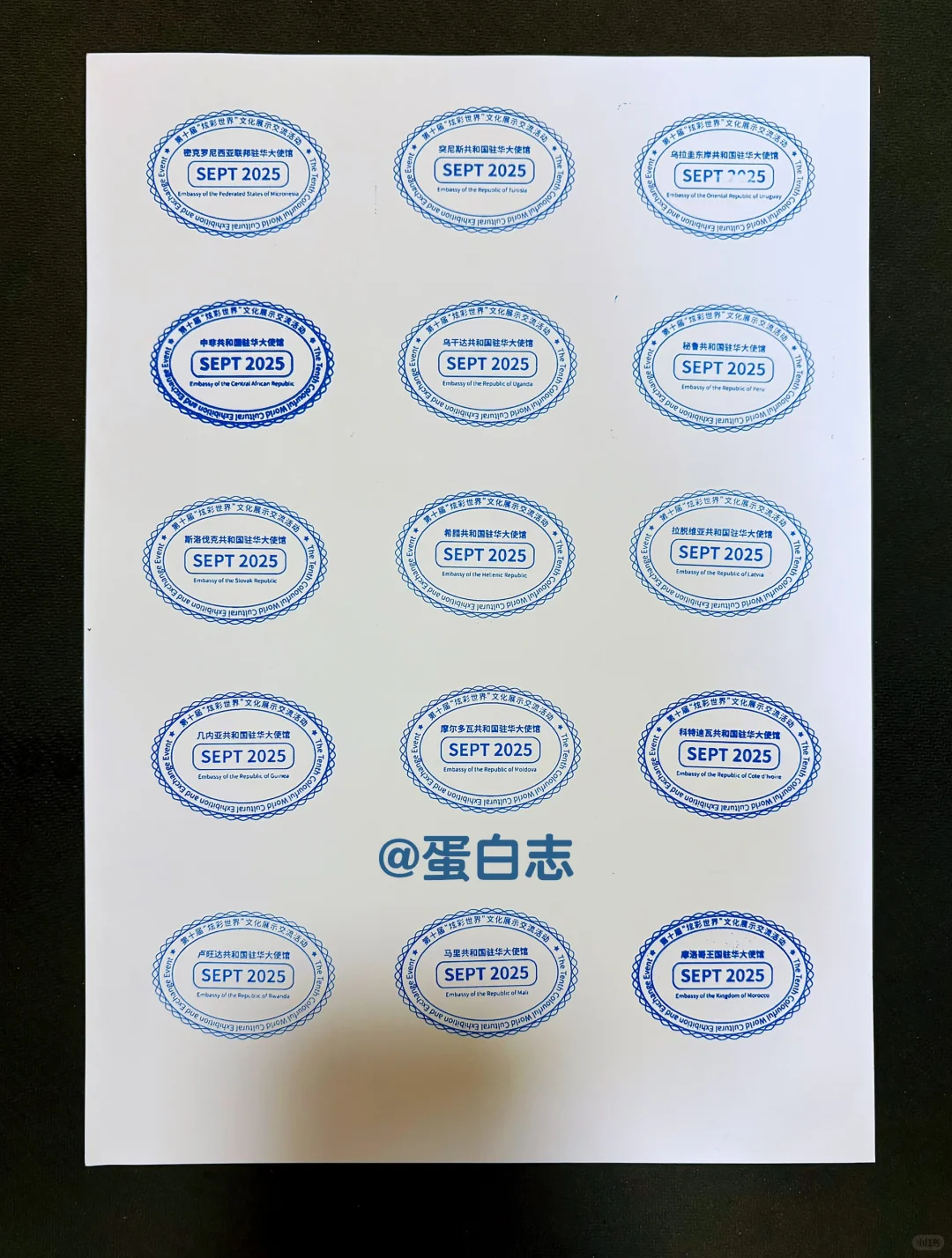 集章|2025服贸会专业日打卡集章