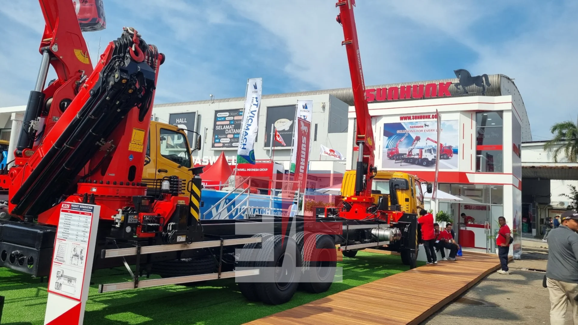 印尼雅加达矿业展览会 | 展台搭建