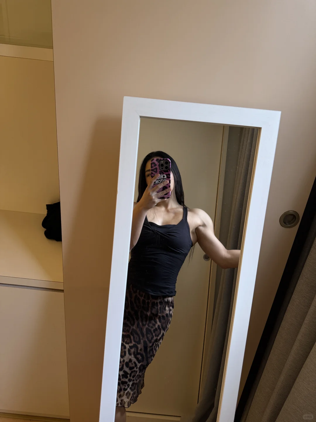 肌肉女生的穿衣修养