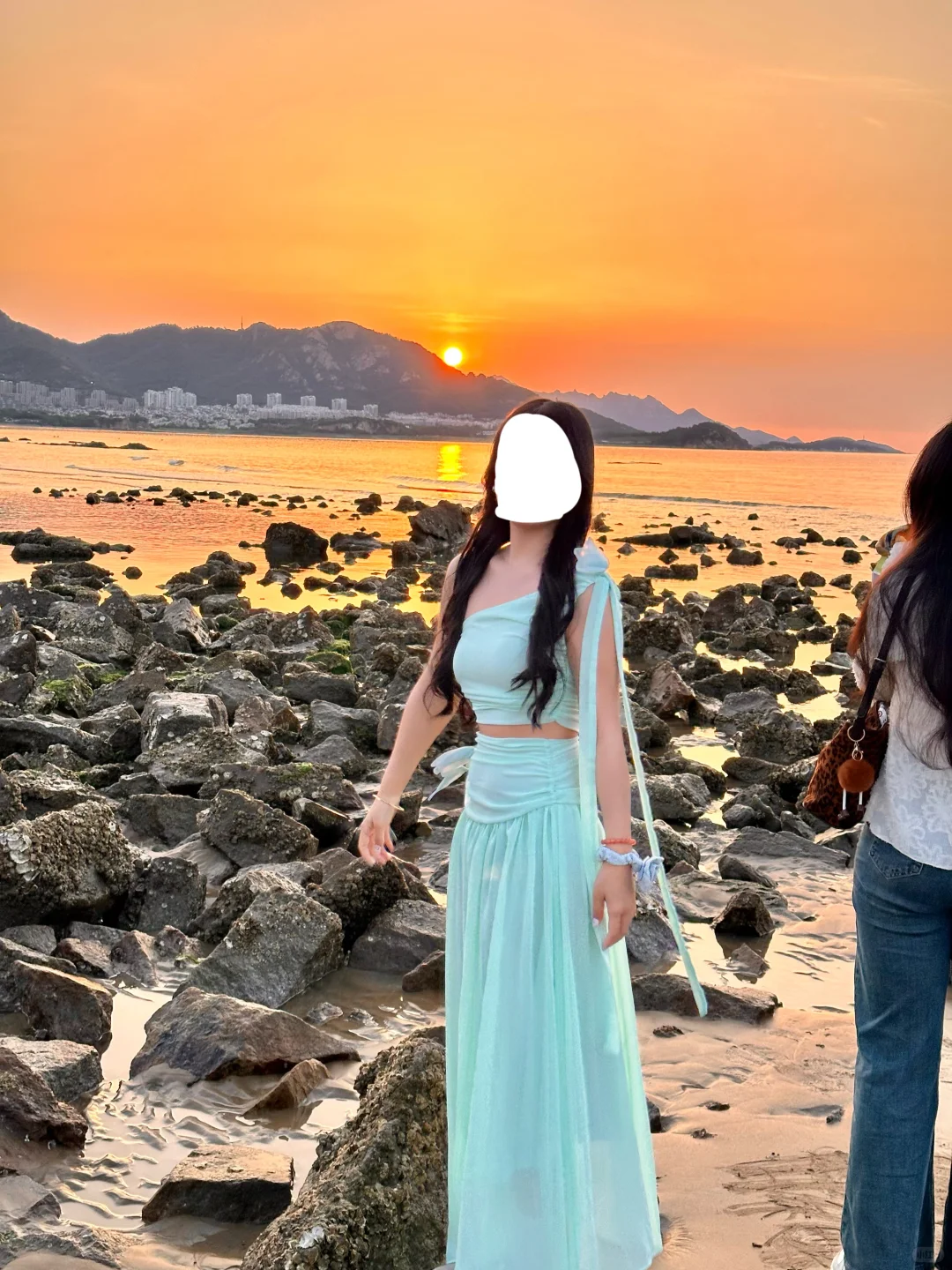 Pdd几十块搞定一套海边度假风长裙！！！