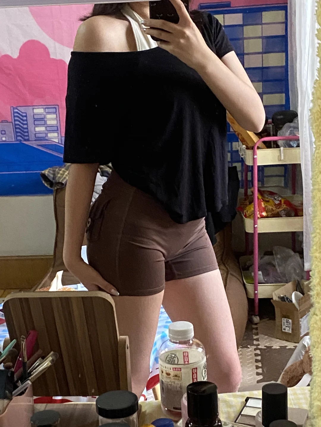 健身服太显身材了！