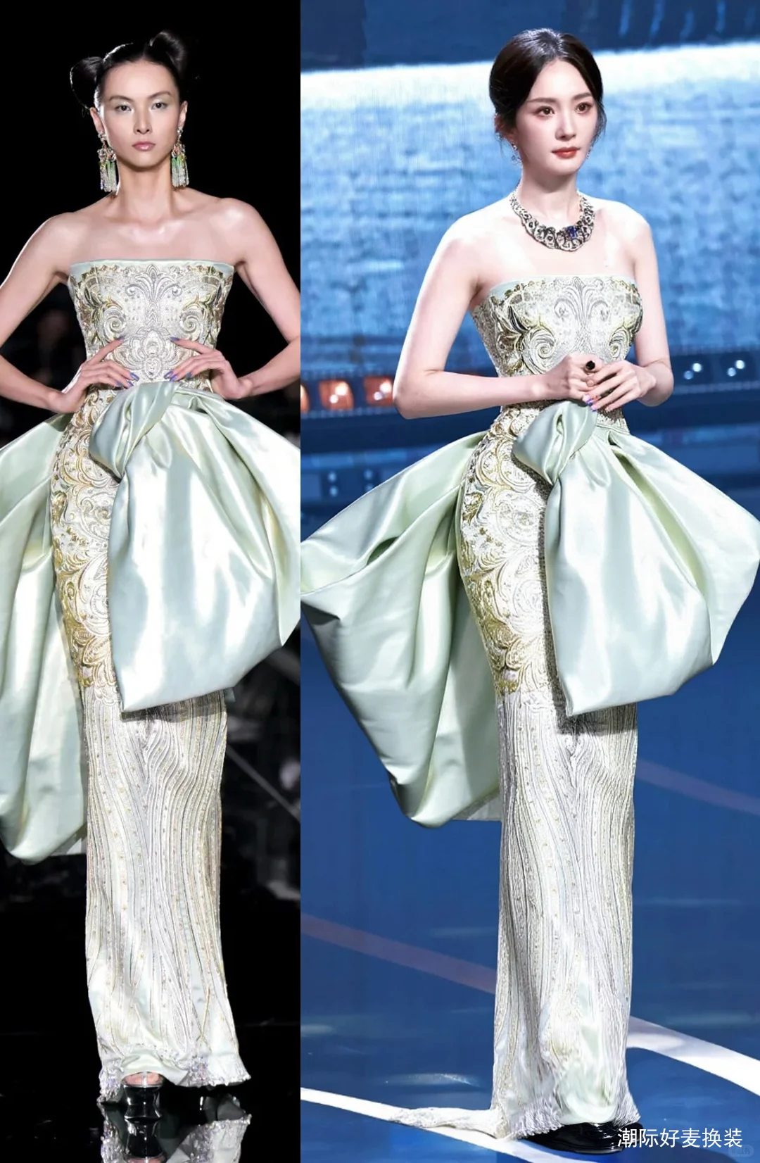 杨幂生日快乐，生日战袍哪条更好看