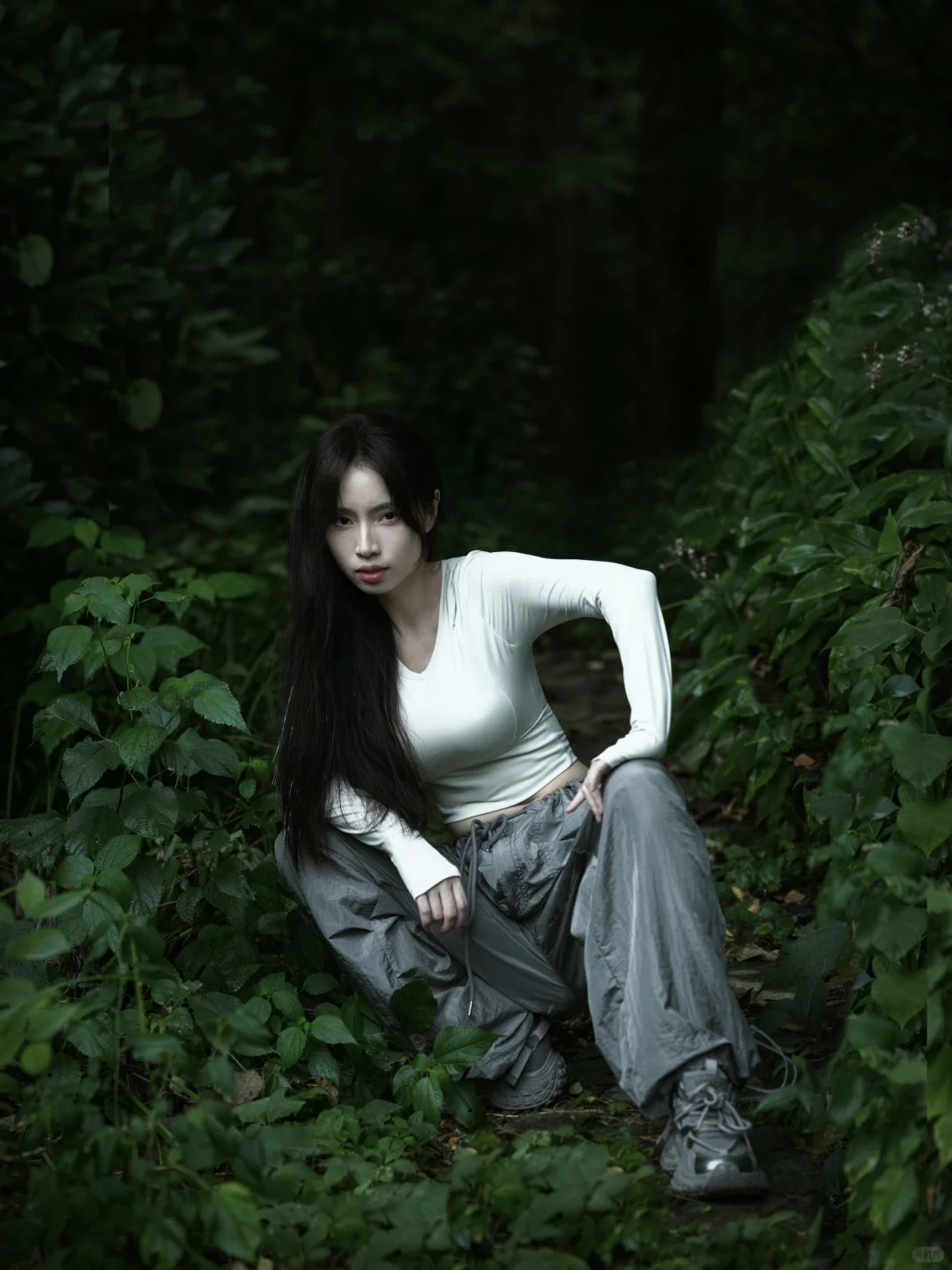 森林＋瑜伽服=生命力?