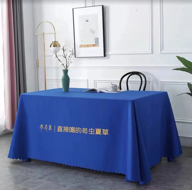 被追问无数次的展会桌布，氛围感拉满！