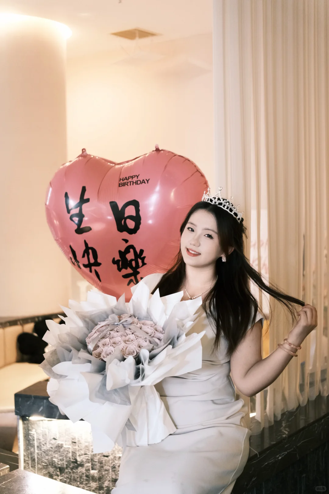 165｜145微胖女孩生日战袍