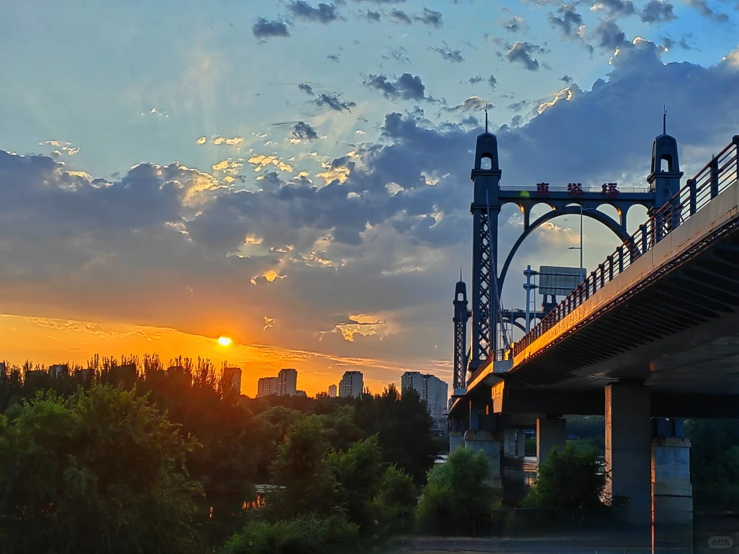 欧式风格 最美跨浑河桥（沈阳行之五）