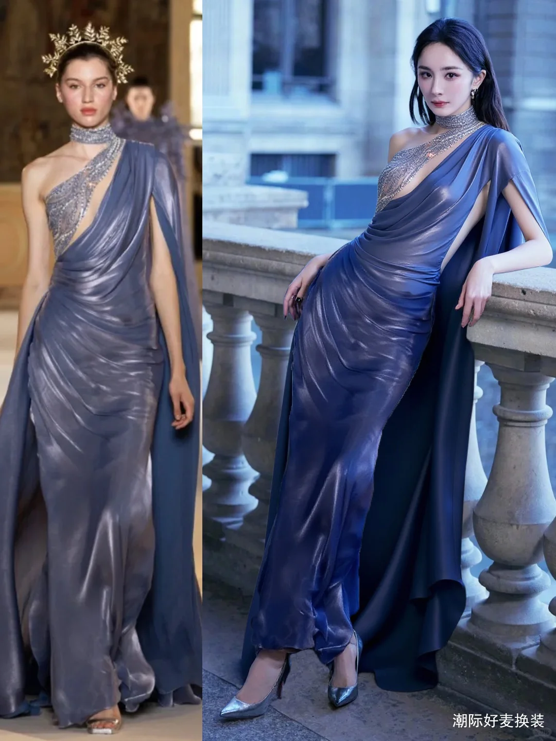 杨幂生日快乐，生日战袍哪条更好看