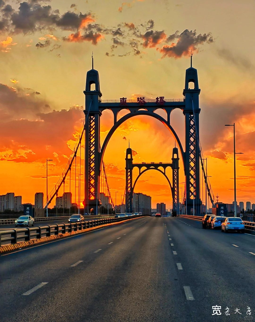 欧式风格 最美跨浑河桥（沈阳行之五）