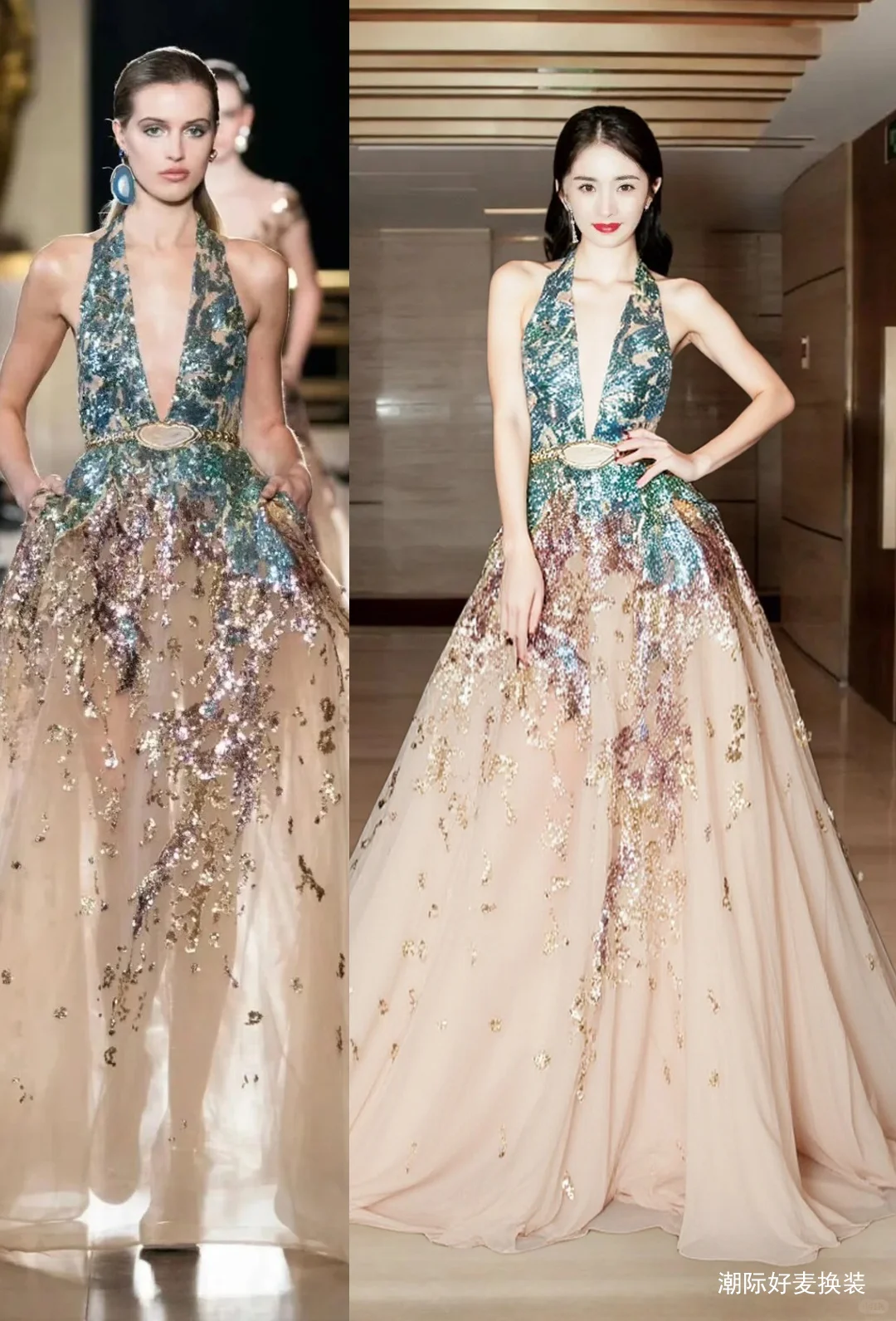 杨幂生日快乐，生日战袍哪条更好看