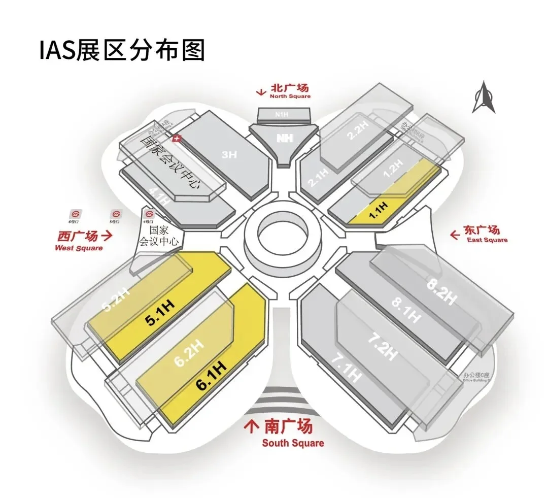 2025中国工博会工业自动化展展位图抢先看！