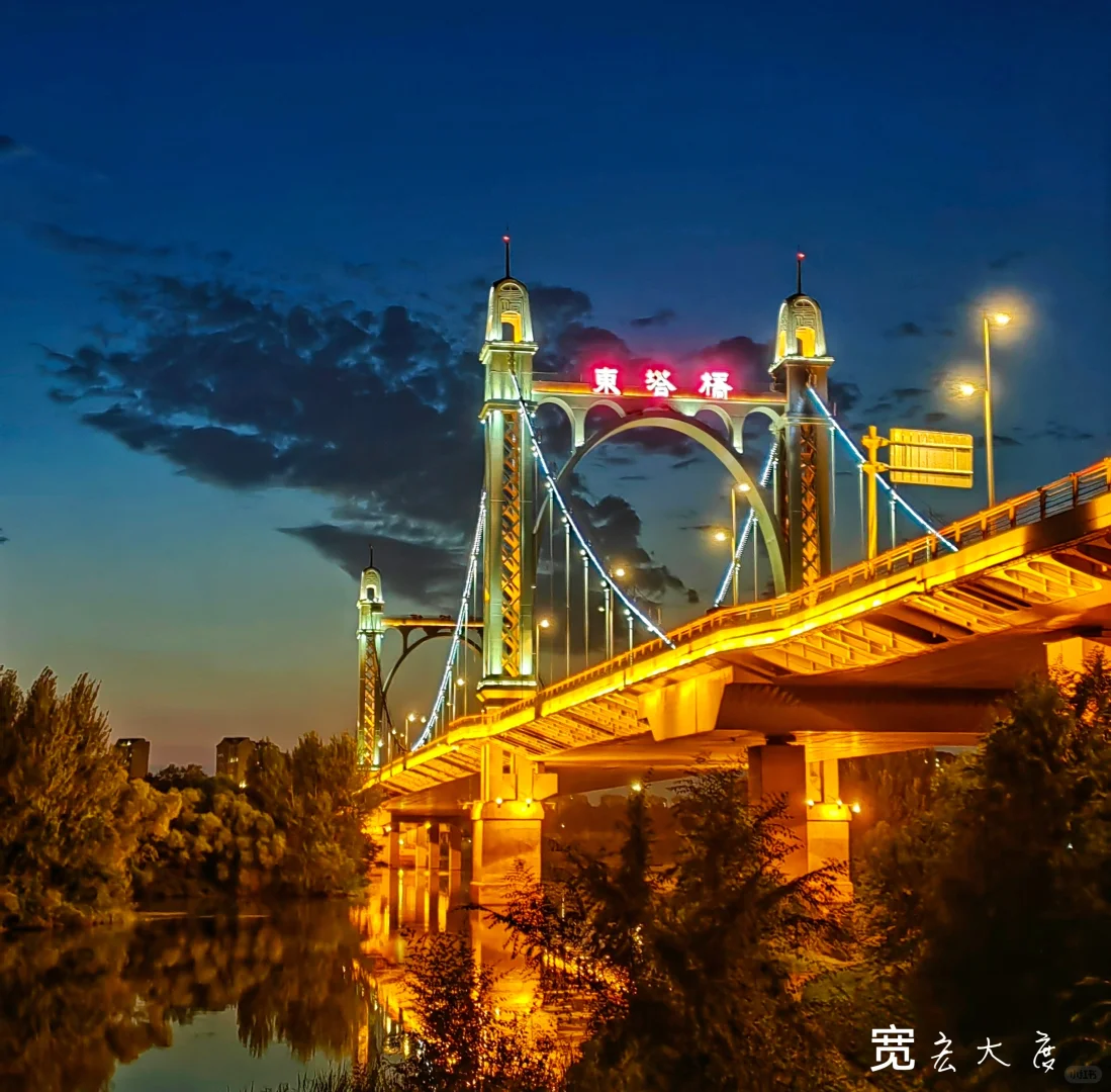 欧式风格 最美跨浑河桥（沈阳行之五）