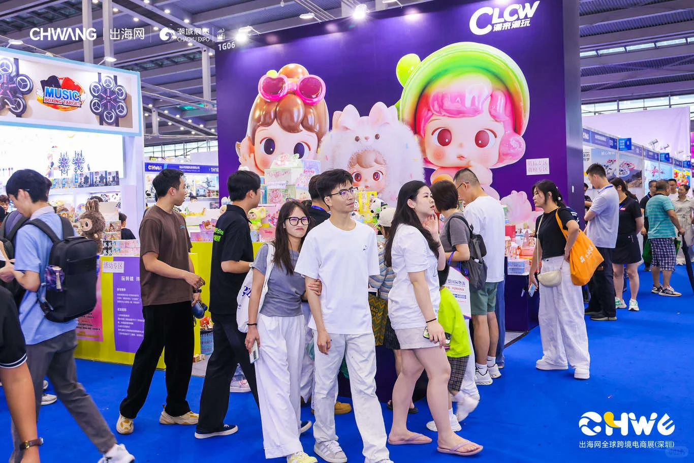 CHWE秋季展现场好热闹