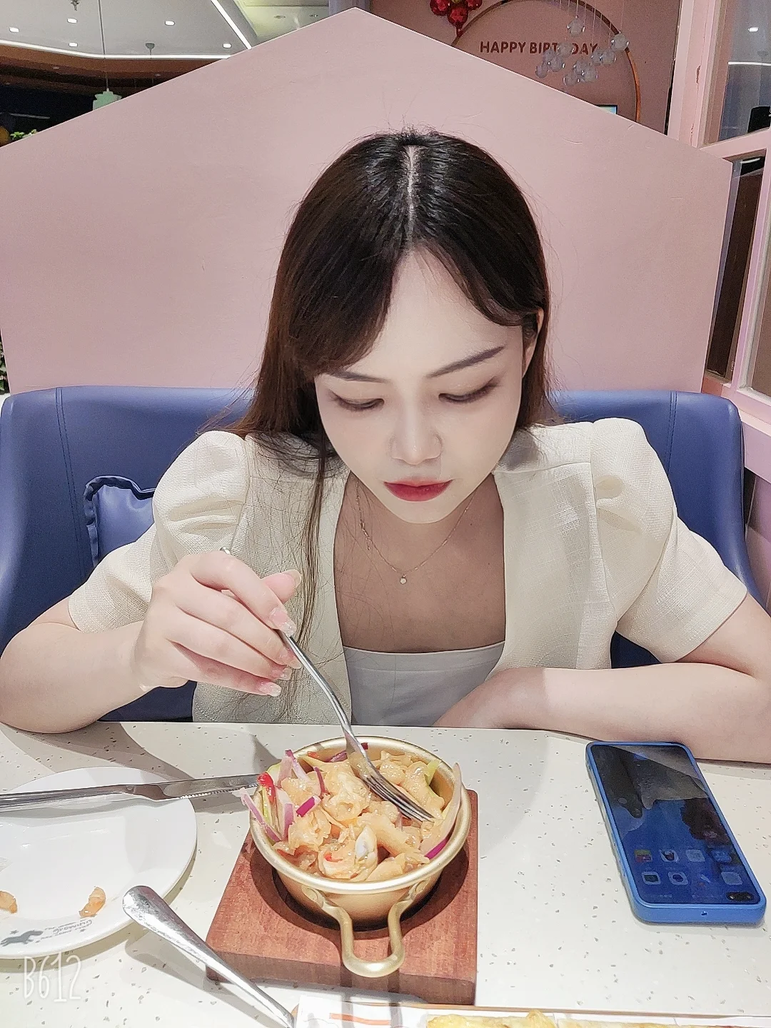 昨晚我们约会啦！