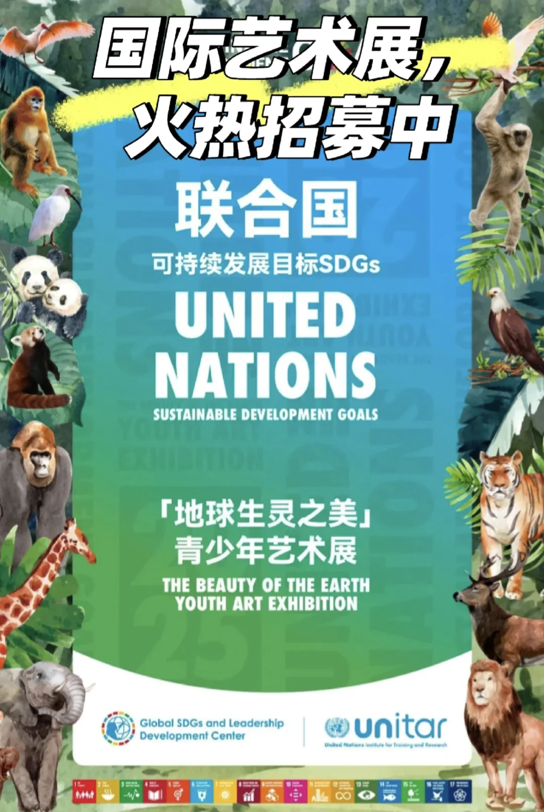 联合国邀你参展啦?