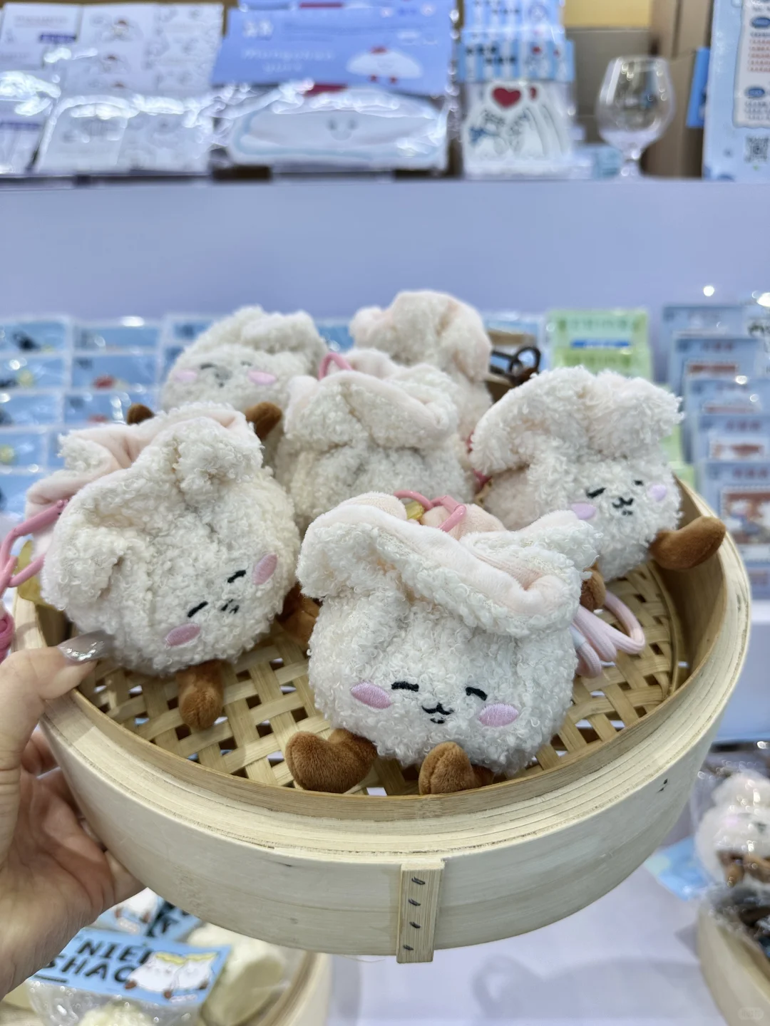 文博会现场！薅到“真?羊毛”了！太可爱咯