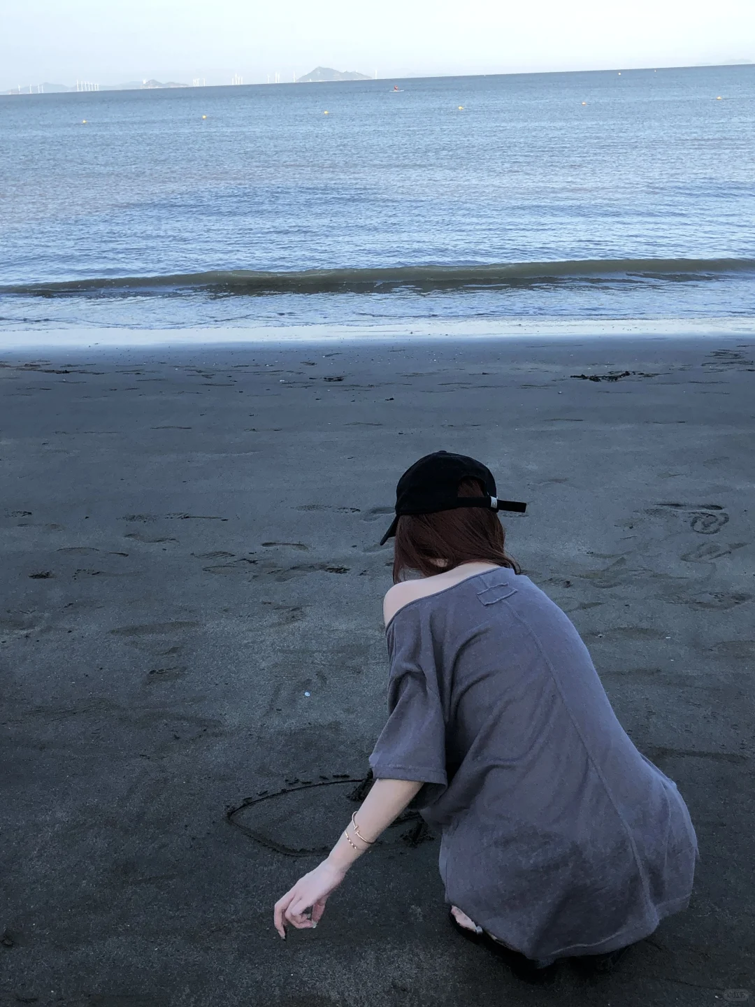 OOTD｜去海边这样穿真的很松弛！！！