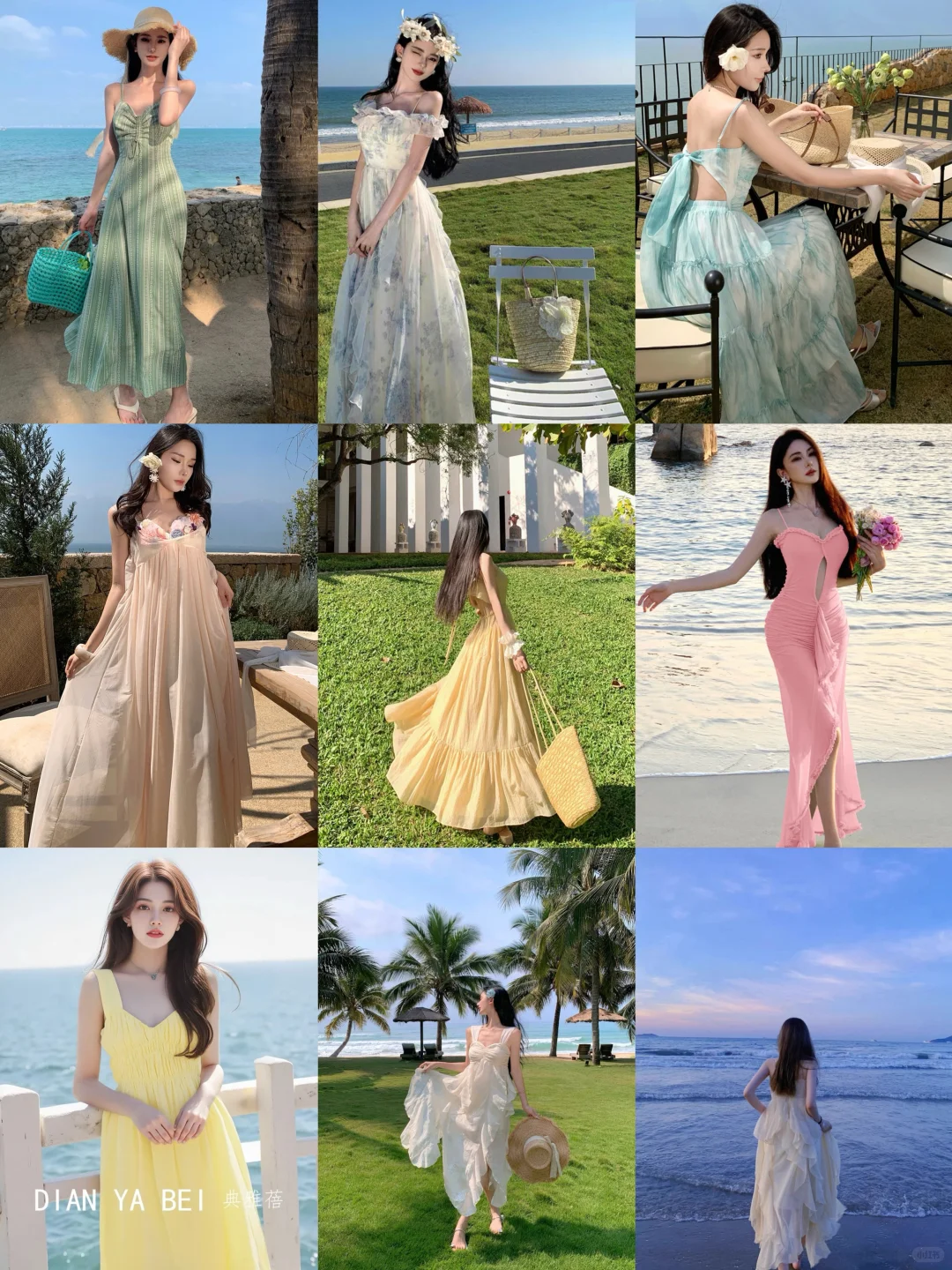 海岛度假裙｜浪漫进行时