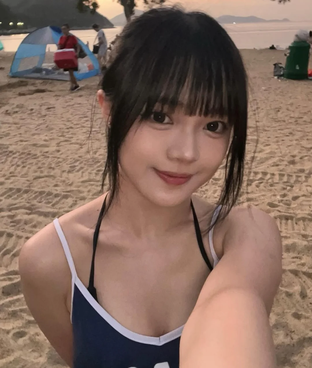 沙滩和泳衣真的绝配！