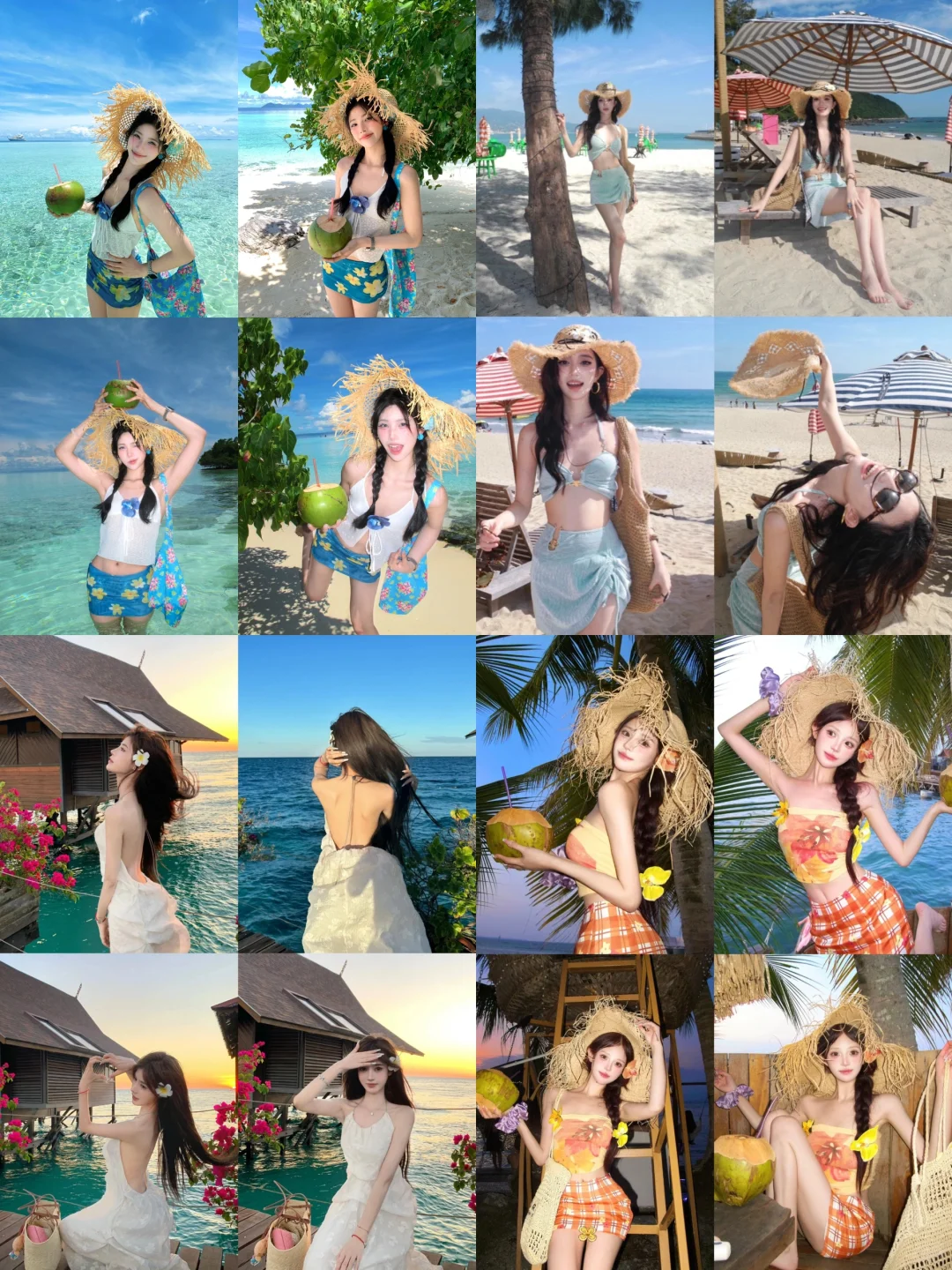 快快收藏仙本那?️的拍照➕穿搭?