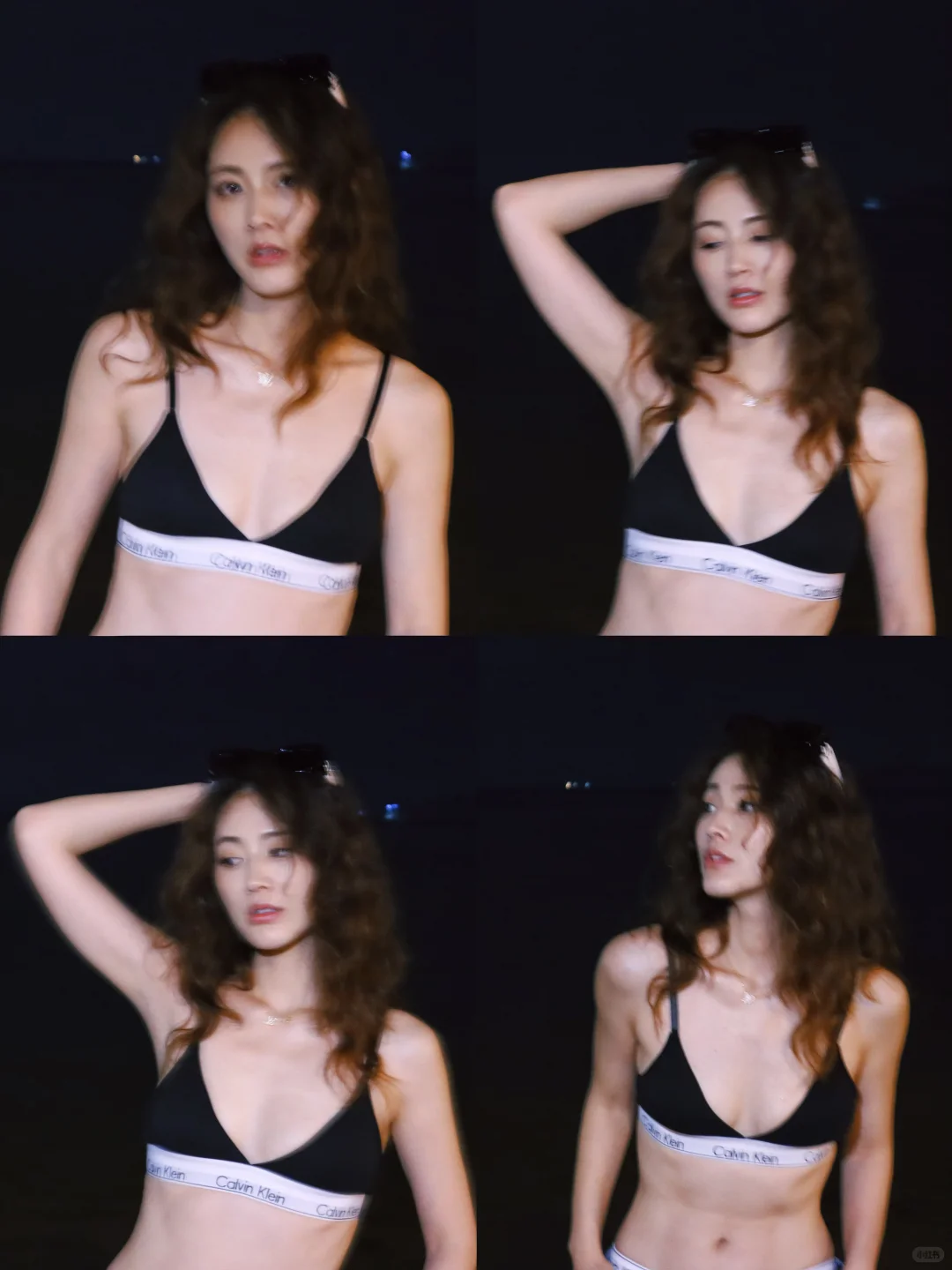 在海边?CK➕牛仔裤穿搭｜舒服松弛又出片?