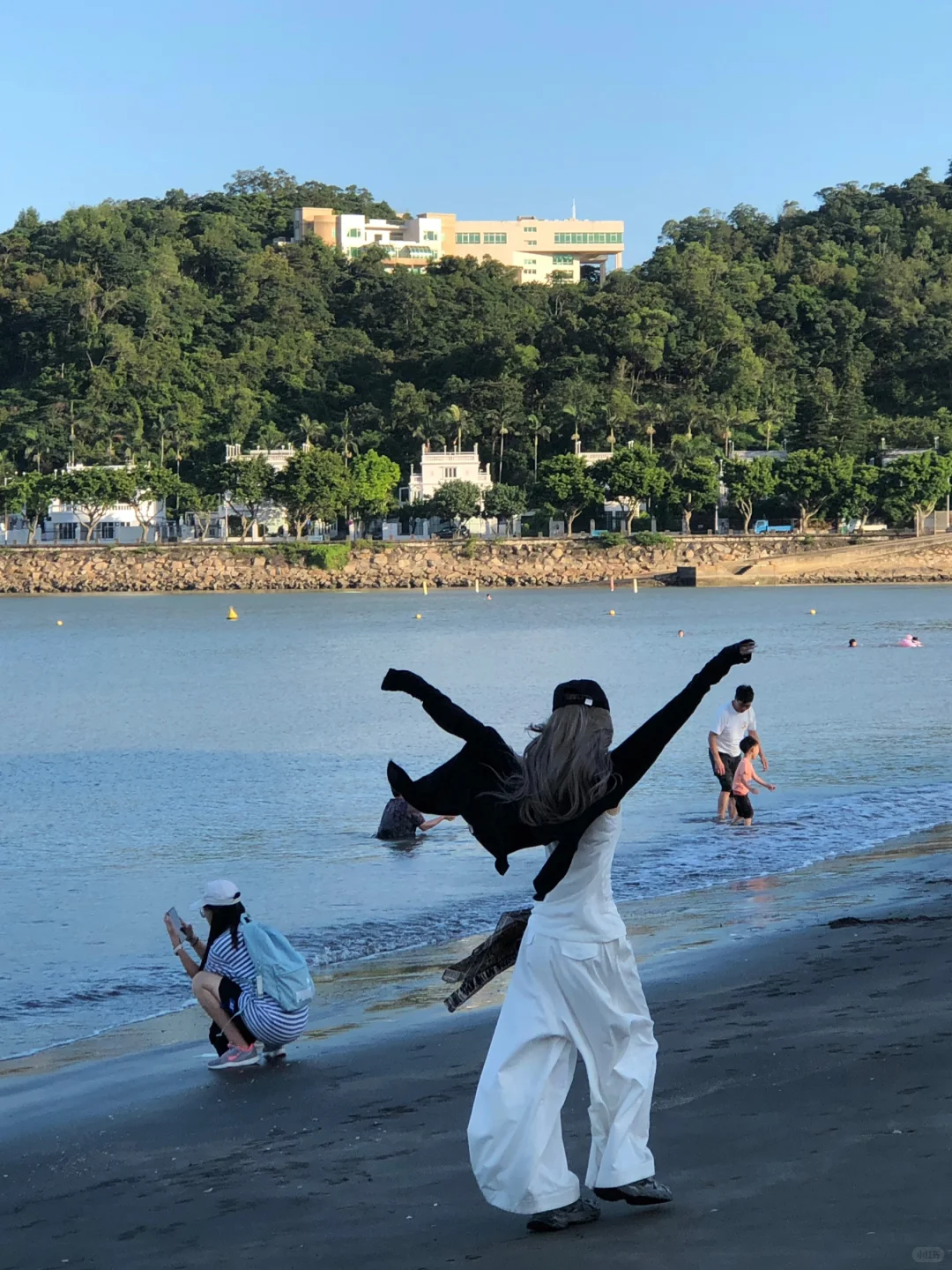 OOTD｜去海边这样穿真的很松弛！！！