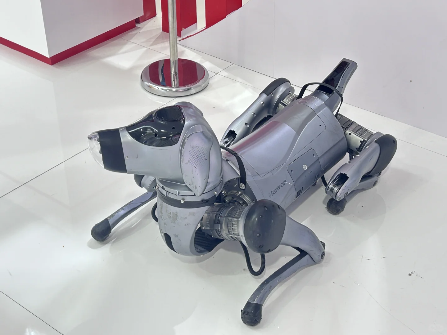 25中国国际服贸会金融馆科技感这一块