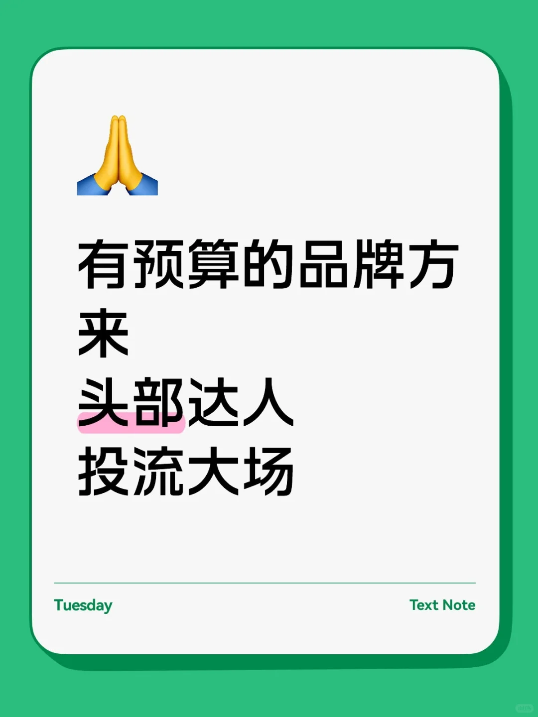 有预算的品牌方来！