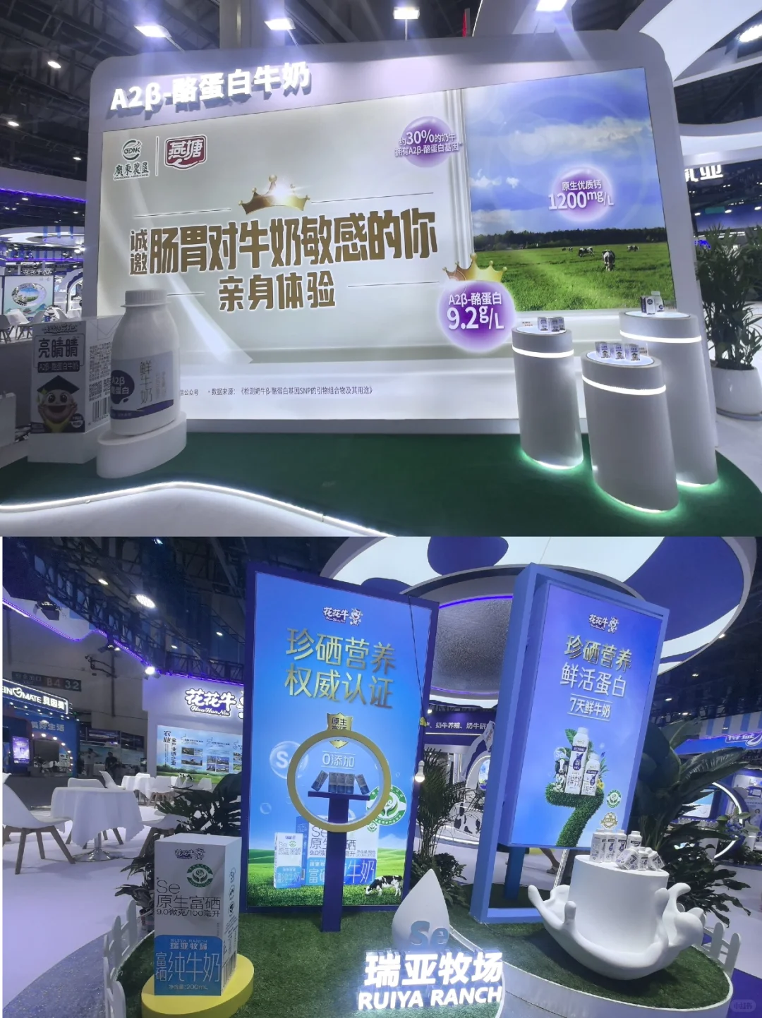 奶业展展台设计分享