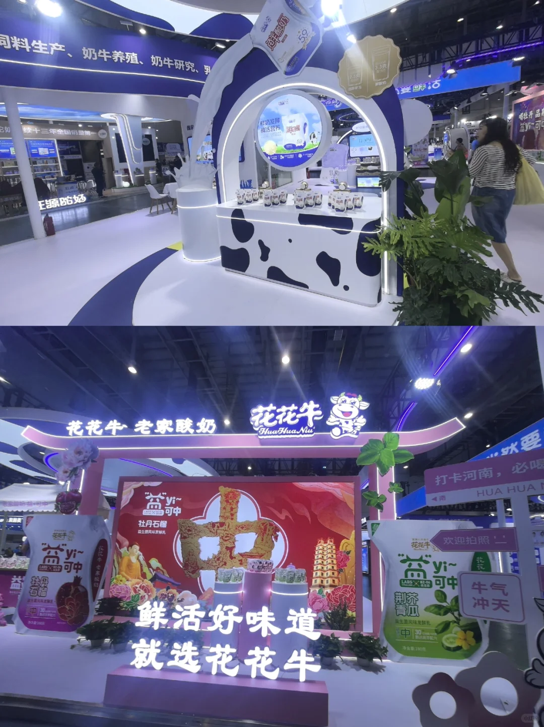 奶业展展台设计分享