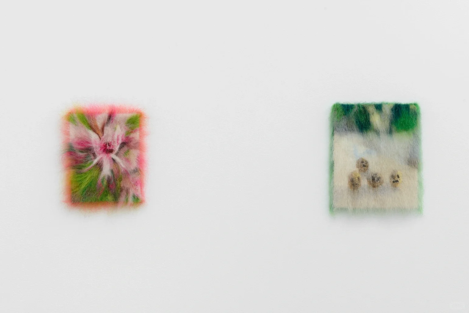 巴黎画廊的奇幻刺绣展：沉浸自然与寓言世界