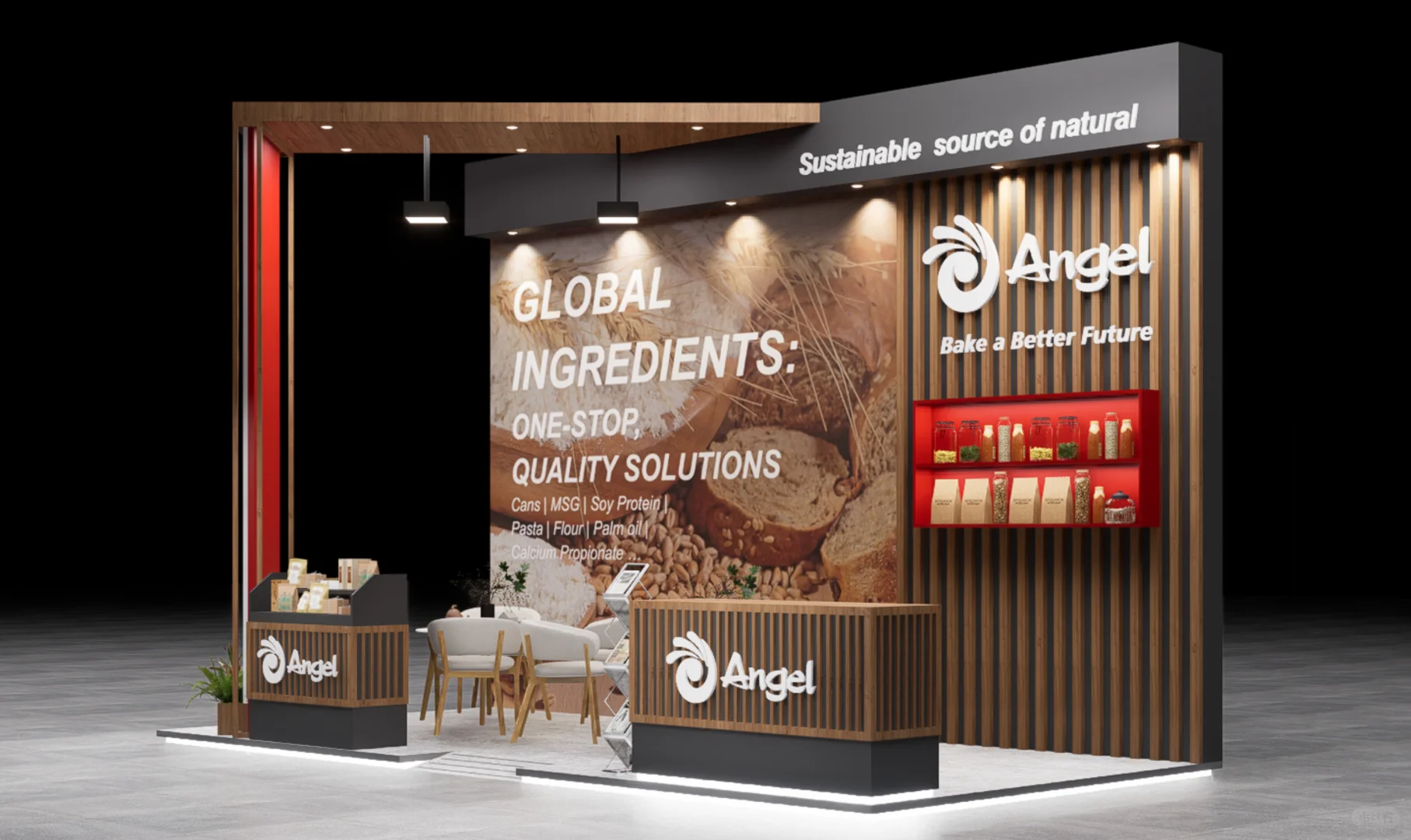 小空间大能量！南非展会「小而精」展台