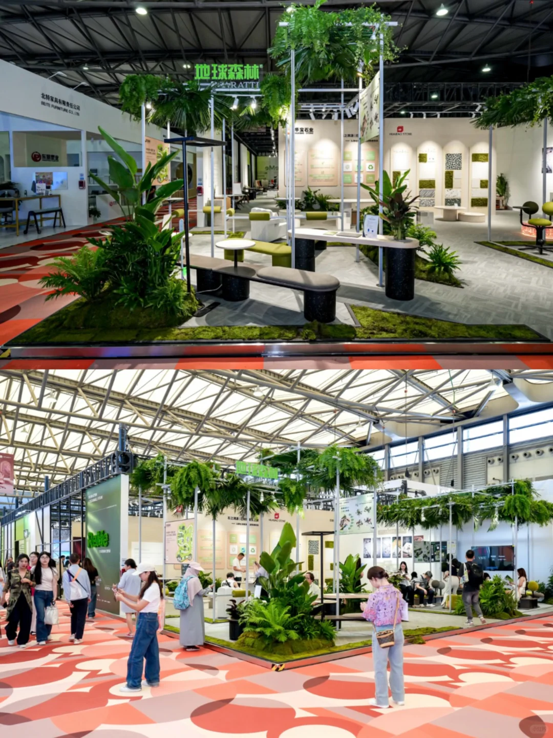 展会现场｜共赴商用空间ESG可持续之旅