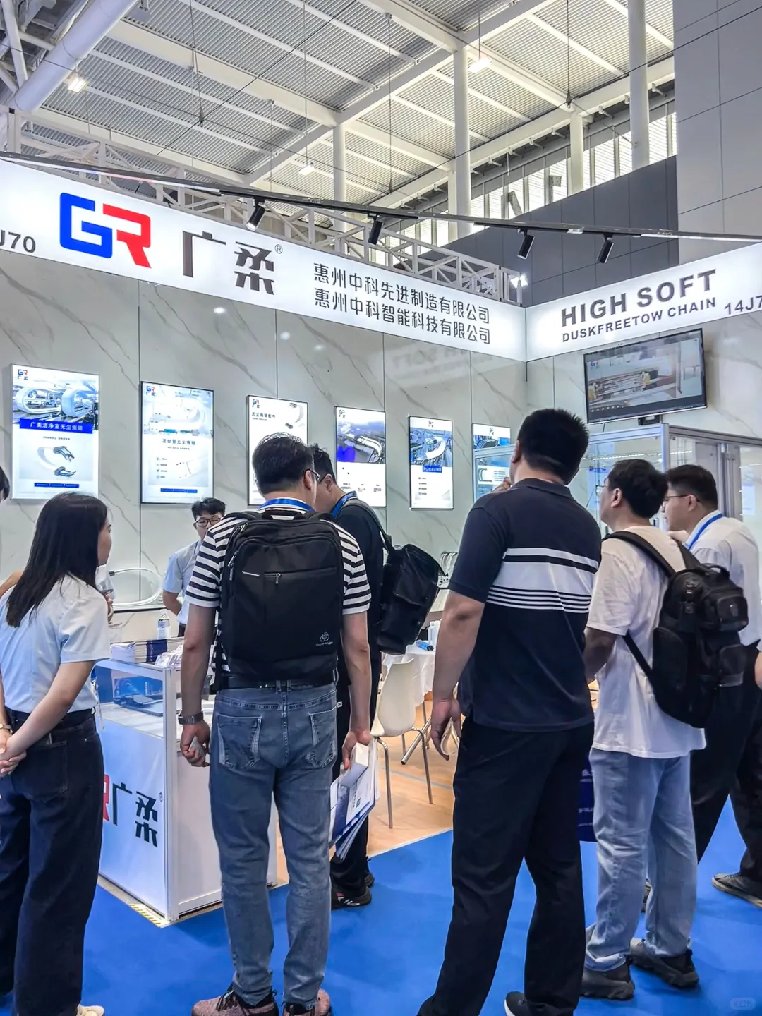 广柔无尘拖链SEMI-e 2025展圆满落幕