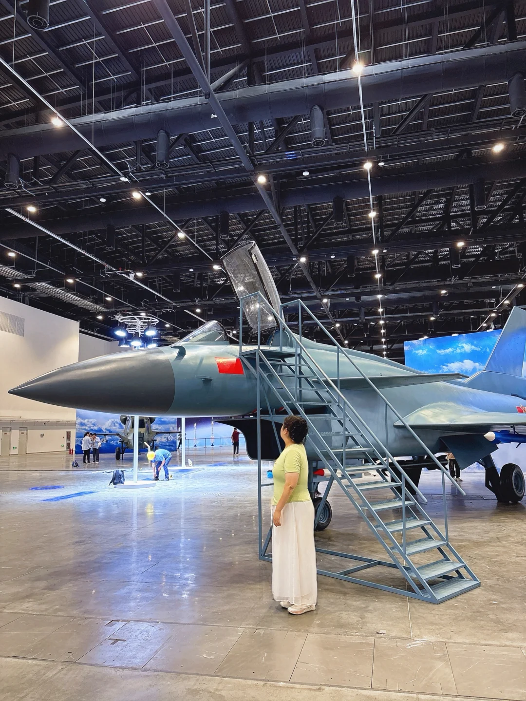 终于要去看国之重器了！“面基”摘星星的妈妈