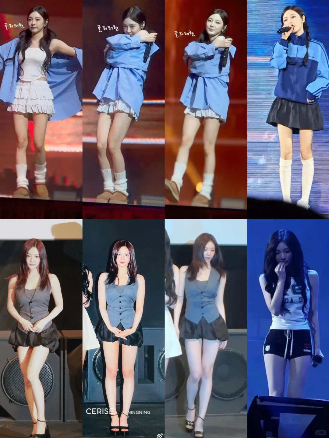 宁宁现在的身材已经是next level