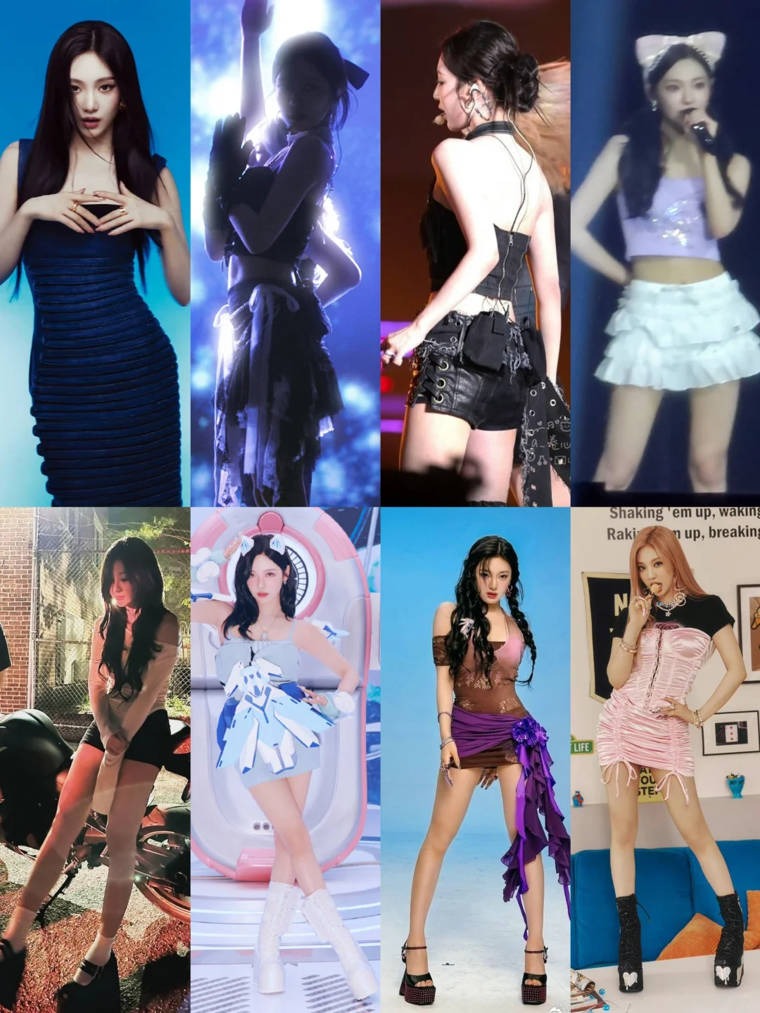 宁宁现在的身材已经是next level