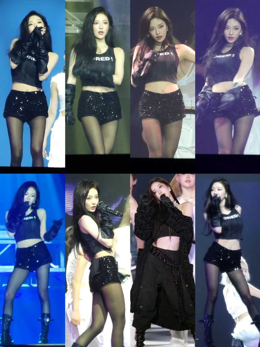 宁宁现在的身材已经是next level