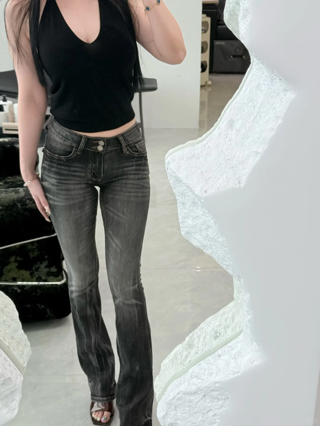 160｜48kg 今年的心头爱 低腰牛仔裤