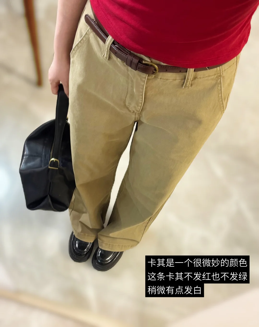 团购反馈｜猪猪团卡其裤