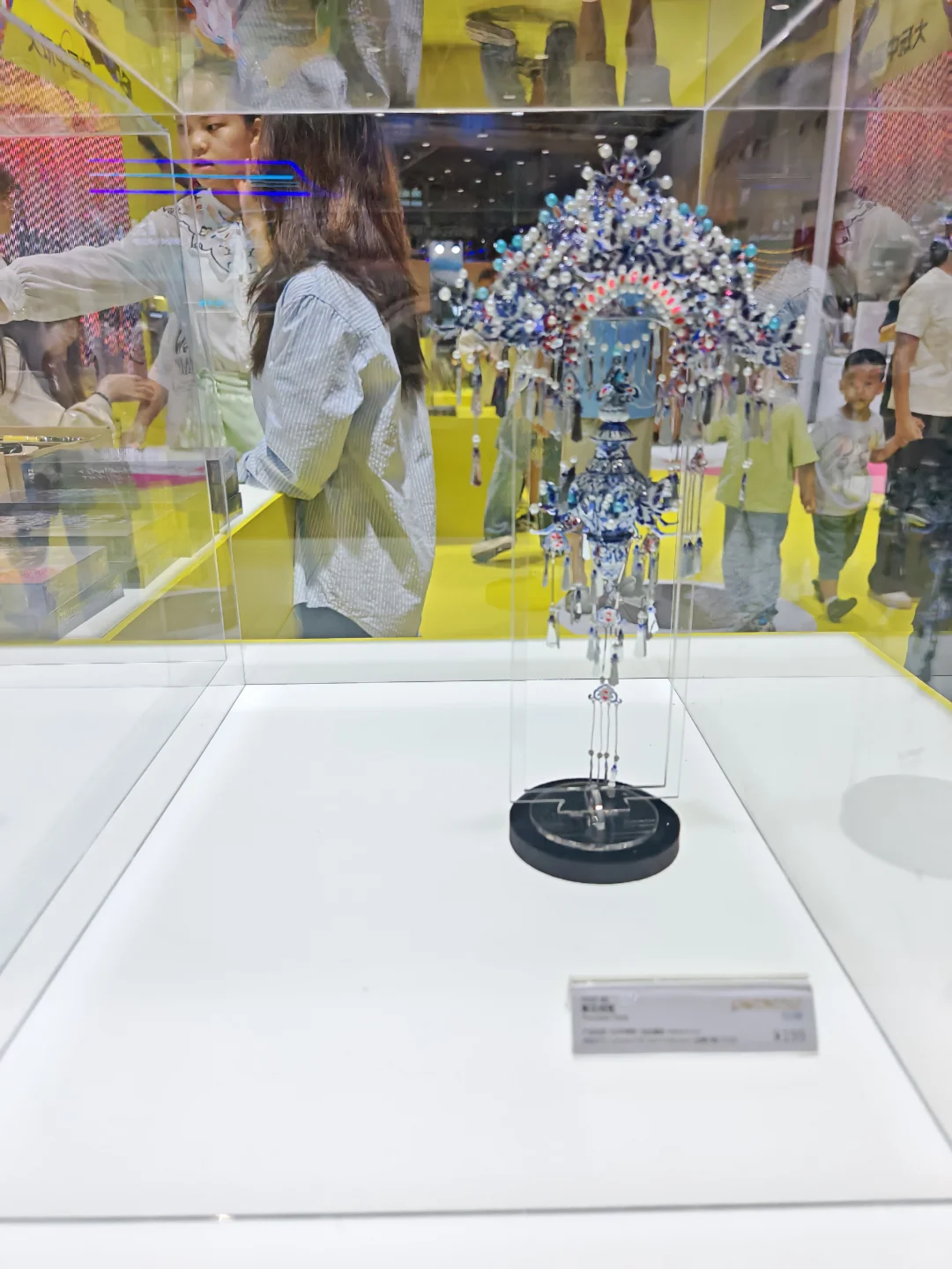 暴雨里的国博，武汉文化旅游博览会