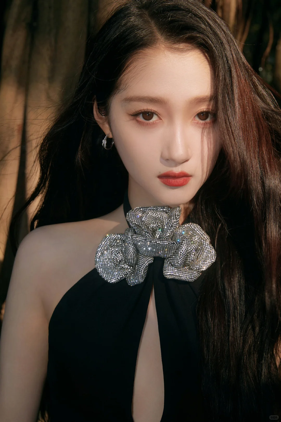 关晓彤 开衩及腰 腿长两米