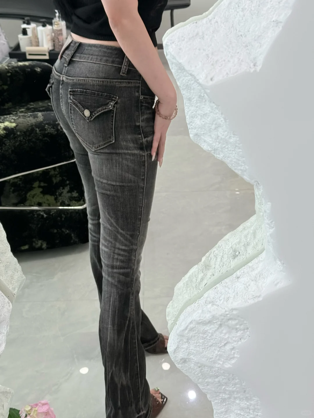 160｜48kg 今年的心头爱 低腰牛仔裤