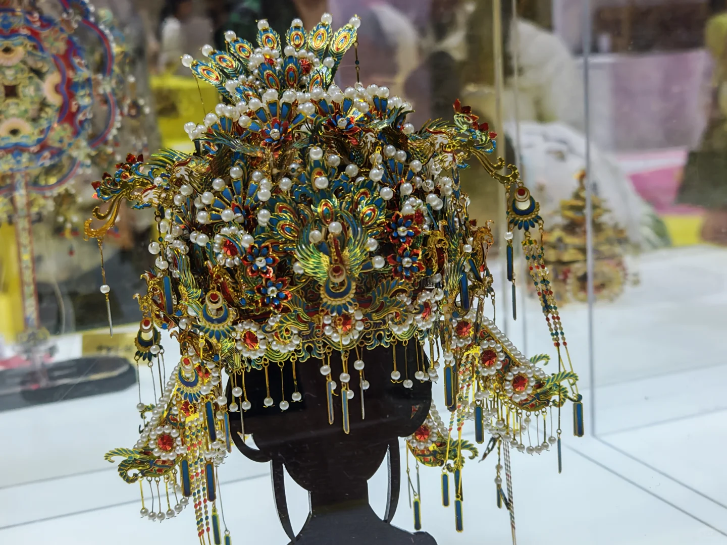 暴雨里的国博，武汉文化旅游博览会