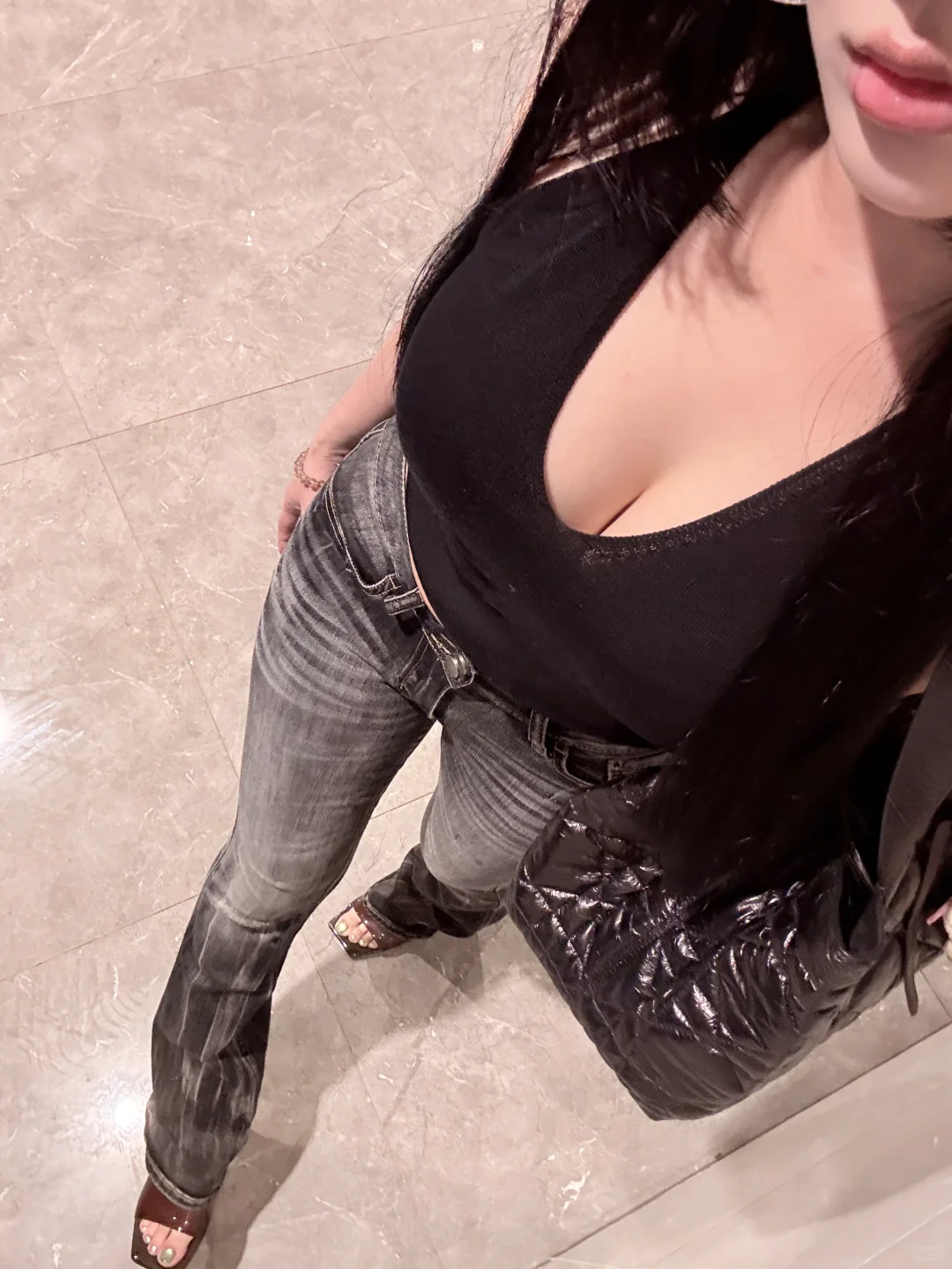 160｜48kg 今年的心头爱 低腰牛仔裤