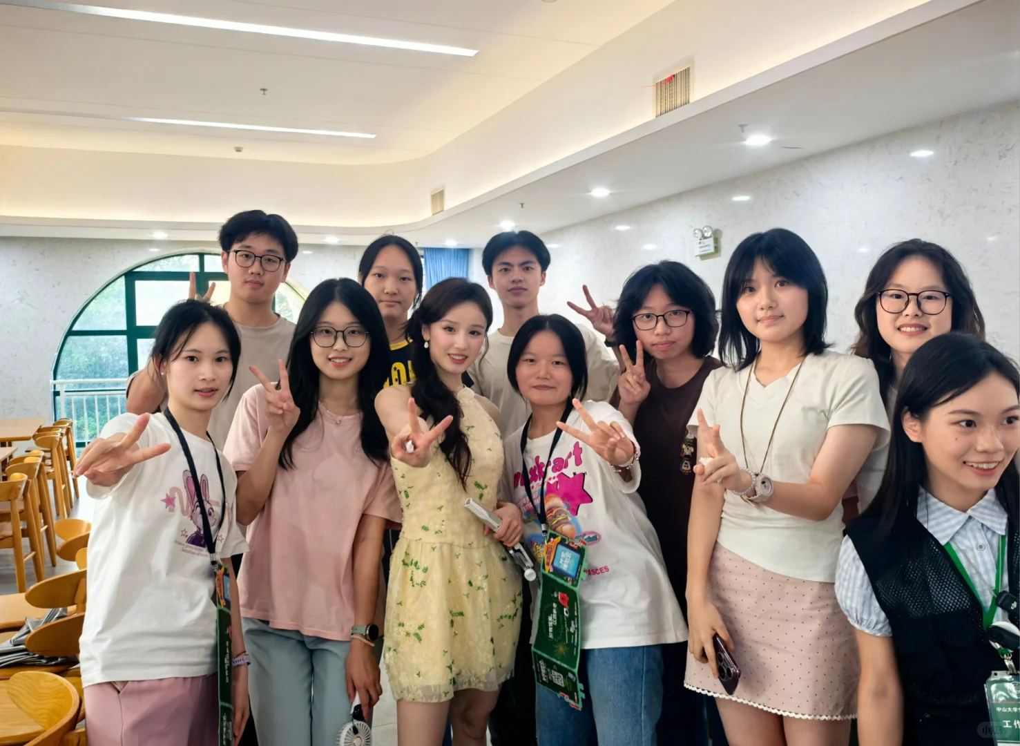 雅琪姐来中大啦???