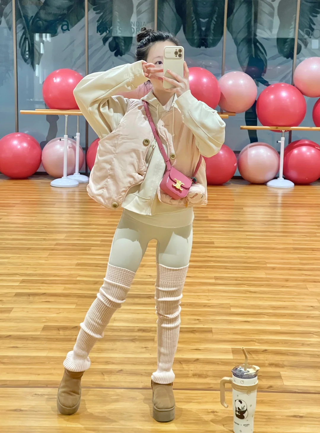 粉嫩秋冬瑜伽合集 | 差生文具巨多！！！