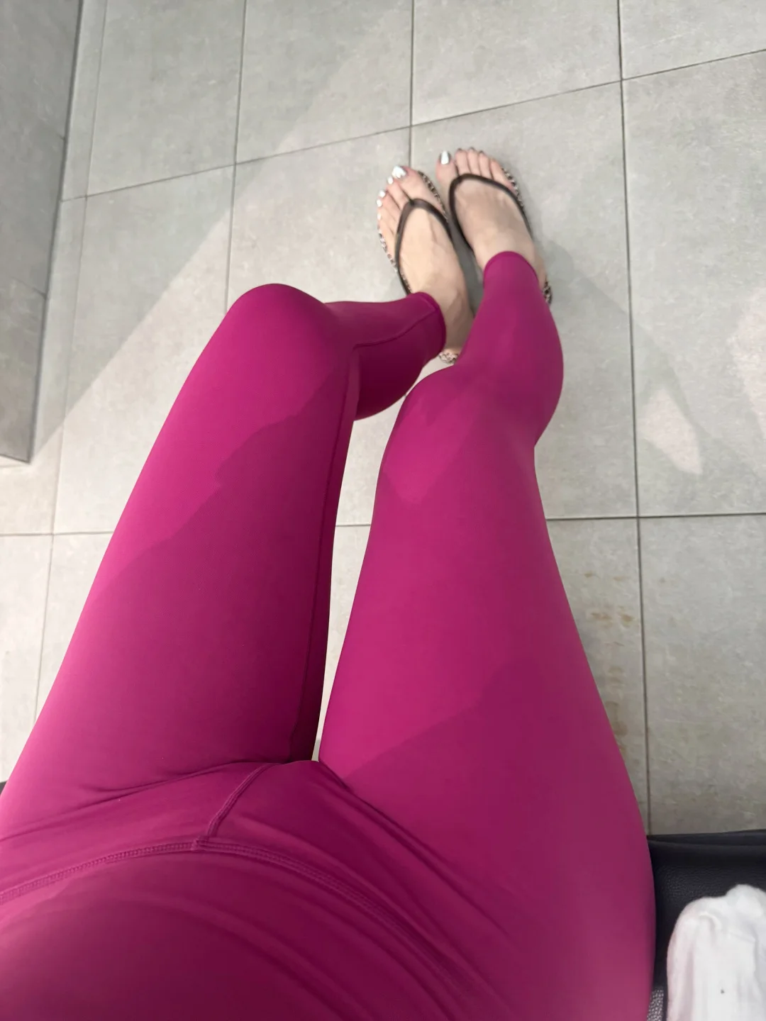 火龙果色系瑜伽裤！舒适好穿呀～～～